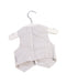 A White Suit Vests from Armani in size 3-6M for boy. (Back View)