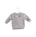 A Grey Crewneck Sweatshirts from Baker by Ted Baker in size 3-6M for boy. (Front View)