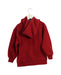 A Red Hooded Sweatshirts from Roots in size 4T for boy. (Back View)