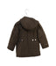 A Brown Puffer/Quilted Jackets from Armani in size 5T for boy. (Back View)