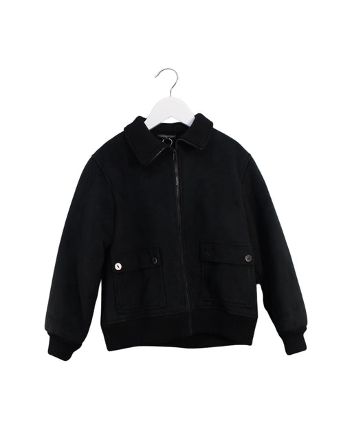 A Black Lightweight Jackets from Nicholas & Bears in size 6T for boy. (Front View)