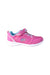 A Pink Sneakers from Skechers in size 12Y for girl. (Back View)
