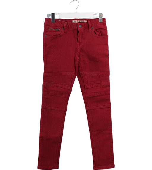 A Red Casual Pants from Polo Ralph Lauren in size 8Y for girl. (Front View)