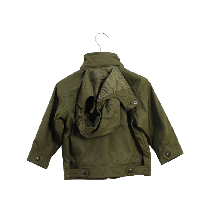 A Green Lightweight Jackets from Polo Ralph Lauren in size 2T for boy. (Back View)