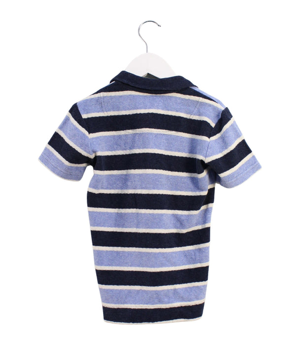 A Blue Short Sleeve Polos from Orlebar Brown in size 4T for boy. (Back View)