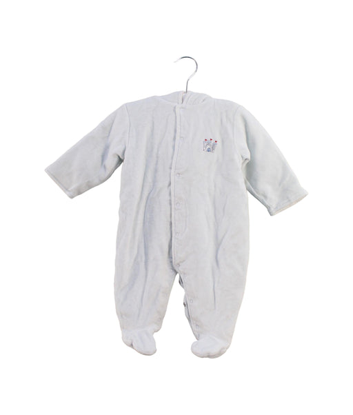 A Blue Long Sleeve Jumpsuits from Kissy Kissy in size 6-12M for boy. (Front View)