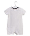 A White Short Sleeve Rompers from Givenchy in size 3-6M for boy. (Back View)