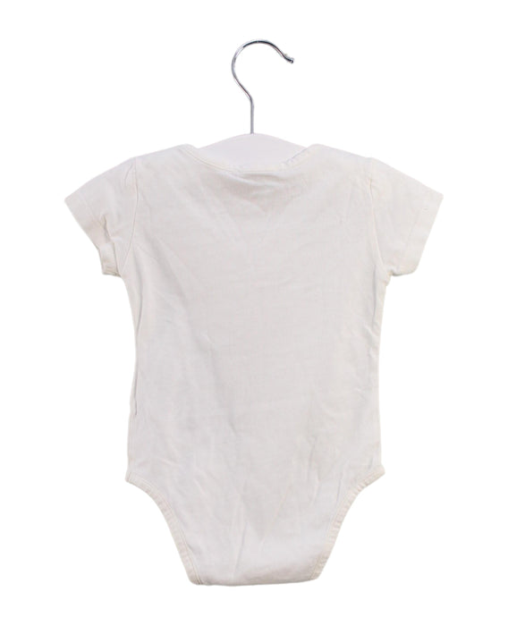 A White Short Sleeve Bodysuits from Moschino in size 6-12M for boy. (Back View)
