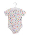 A White Short Sleeve Bodysuits from Joules in size 12-18M for boy. (Front View)