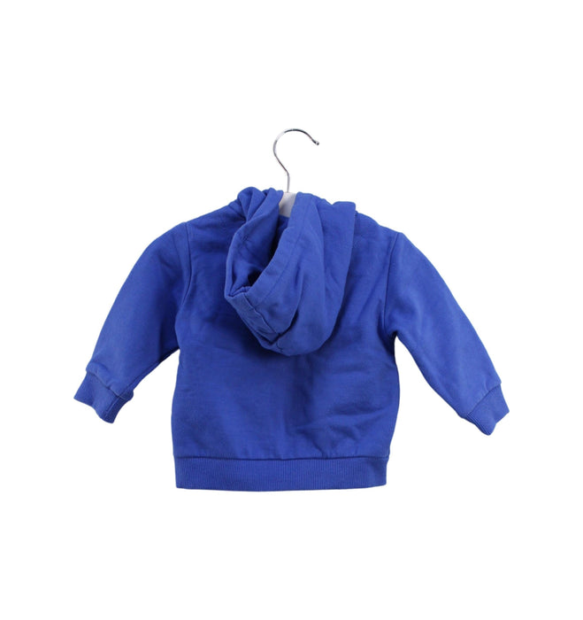 A Blue Zippered Sweatshirts from Mayoral in size 3-6M for boy. (Back View)