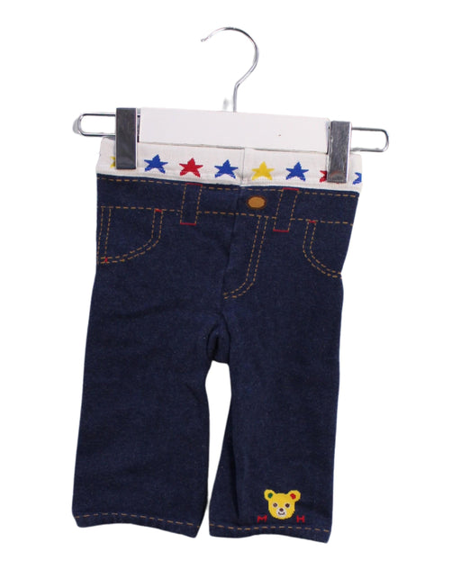A Navy Casual Pants from Miki House in size 18-24M for boy. (Front View)