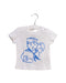 A White Short Sleeve T Shirts from Diesel in size 3-6M for boy. (Front View)