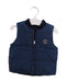A Navy Outerwear Vests from Jacadi in size 6-12M for boy. (Front View)