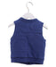 A Blue Outerwear Vests from Purebaby in size 3T for boy. (Back View)