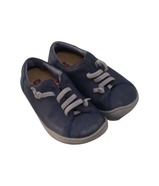 A Blue Sneakers from Camper in size 4T for boy. (Front View)