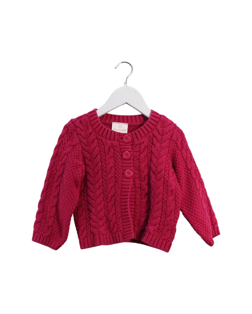 A Pink Cardigans from Hanna Andersson in size 18-24M for girl. (Front View)