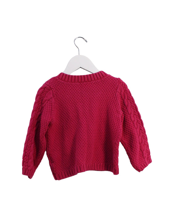 A Pink Cardigans from Hanna Andersson in size 18-24M for girl. (Back View)