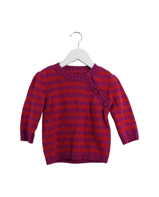 A Purple Knit Sweaters from Tea in size 4T for girl. (Front View)
