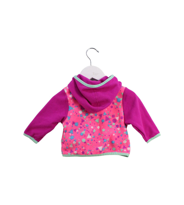 A Pink Lightweight Jackets from The North Face in size 0-3M for girl. (Back View)