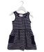 A Navy Sleeveless Dresses from Hanna Andersson in size 18-24M for girl. (Front View)