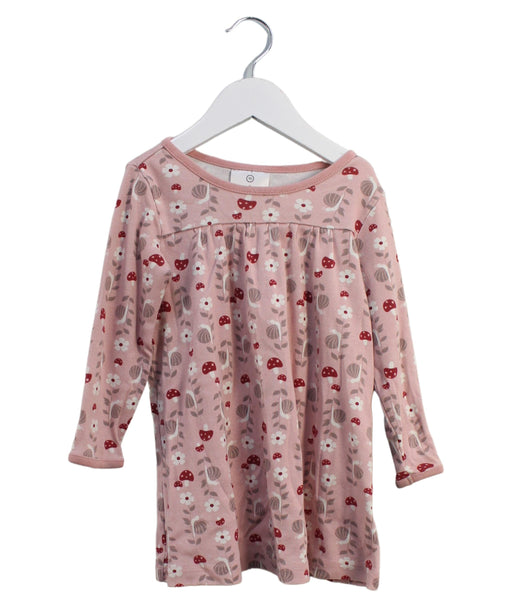 A Pink Long Sleeve Dresses from Hanna Andersson in size 18-24M for girl. (Front View)