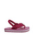 A Pink Sandals from Reef in size 12-18M for girl. (Back View)