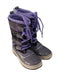 A Purple Winter Boots from Skechers in size 5T for girl. (Front View)