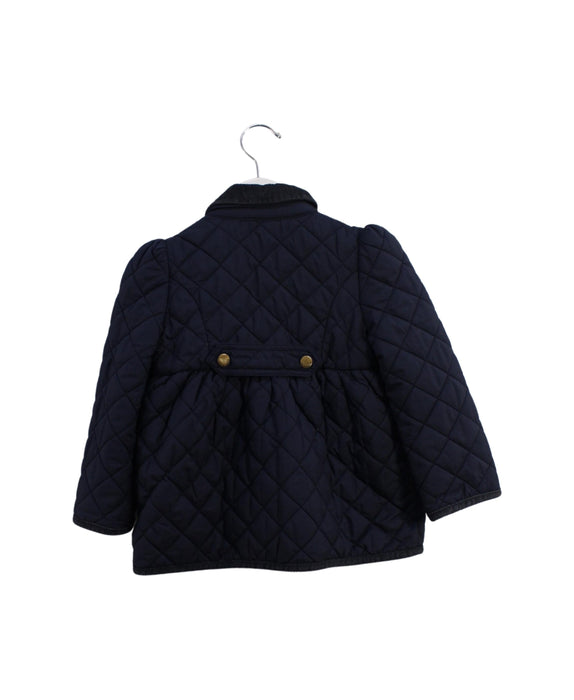 A Navy Lightweight Jackets from Ralph Lauren in size 3T for girl. (Back View)