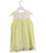 A Yellow Sleeveless Dresses from Kingkow in size 4T for girl. (Back View)