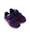 A Purple Sneakers from Adidas in size 18-24M for girl. (Front View)