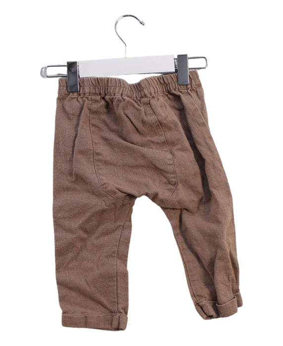 A Brown Casual Pants from Bébé by Minihaha in size 12-18M for boy. (Back View)