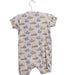 A Beige Short Sleeve Rompers from Hust & Claire in size 6-12M for boy. (Back View)