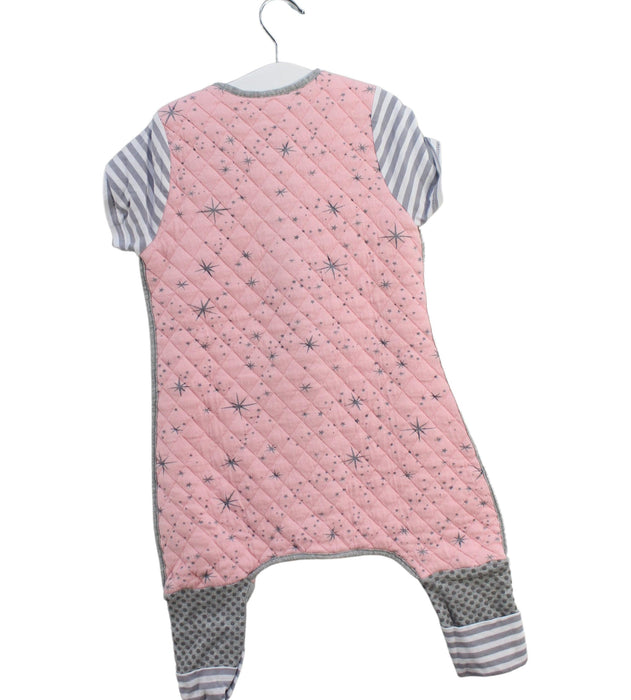 A Pink Sleepsacs from Love To Dream in size 6-12M for girl. (Back View)