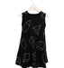 A Black Sleeveless Dresses from Nununu in size 2T for girl. (Back View)