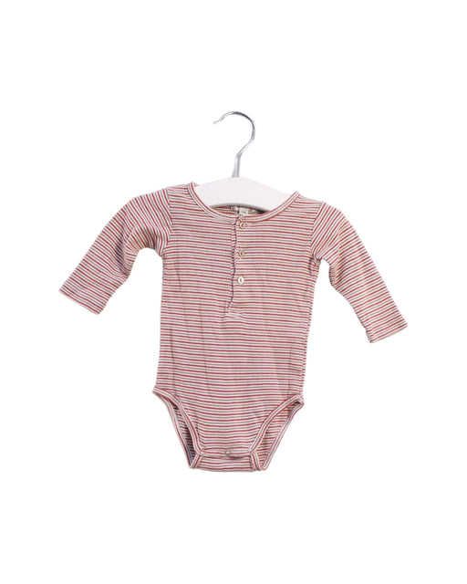 A Multicolour Long Sleeve Bodysuits from Bout'Chou in size 0-3M for girl. (Front View)