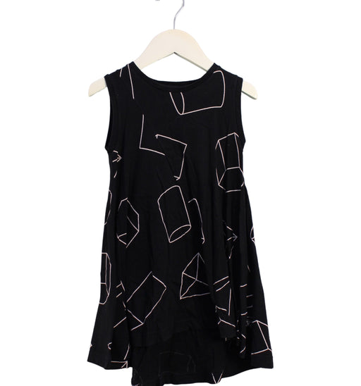 A Black Sleeveless Dresses from Nununu in size 2T for girl. (Front View)