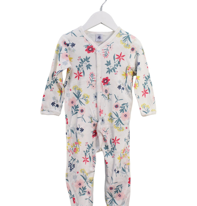 A Multicolour Long Sleeve Jumpsuits from Petit Bateau in size 18-24M for girl. (Front View)