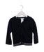 A Navy Cardigans from Jacadi in size 18-24M for girl. (Front View)