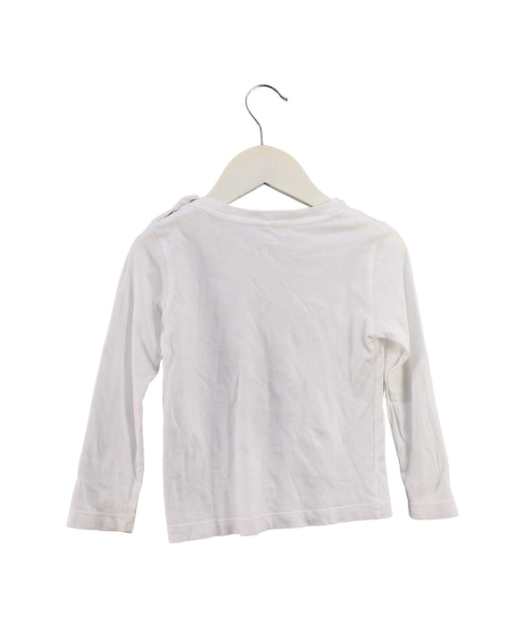 A White Long Sleeve Tops from Stella McCartney in size 18-24M for girl. (Back View)