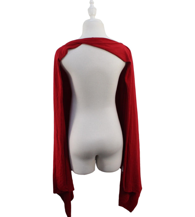 A Red Nursing Covers from Mayarya in size O/S for maternity. (Back View)