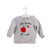 A Grey Crewneck Sweatshirts from Seed in size 6-12M for girl. (Front View)