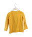 A Yellow Long Sleeve Tops from Miki House in size 4T for boy. (Back View)