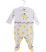 A White Onesies from Chicco in size 3-6M for girl. (Front View)