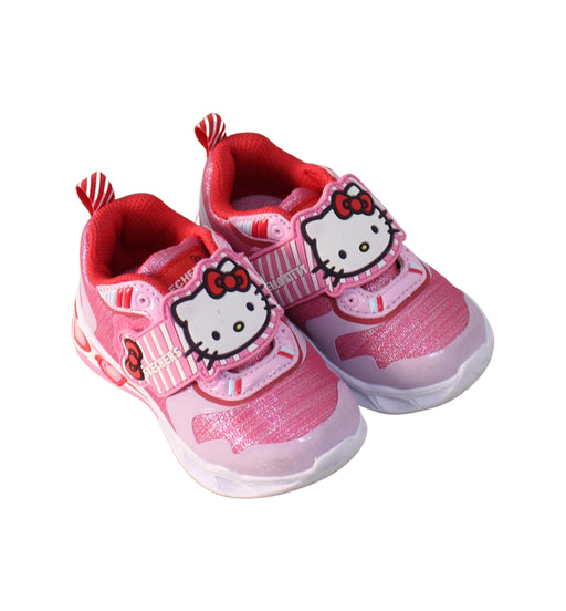 A Pink Sneakers from Skechers in size 18-24M for girl. (Front View)