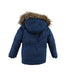 A Blue Puffer/Quilted Jackets from Appaman in size 6T for boy. (Back View)