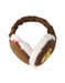 A Brown Ear Muffs from Miki House in size O/S for boy. (Front View)