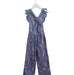 A Blue Jumpsuits from Milapinou in size 4T for girl. (Back View)