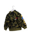 A Green Zippered Sweatshirts from BAPE KIDS in size 2T for boy. (Back View)