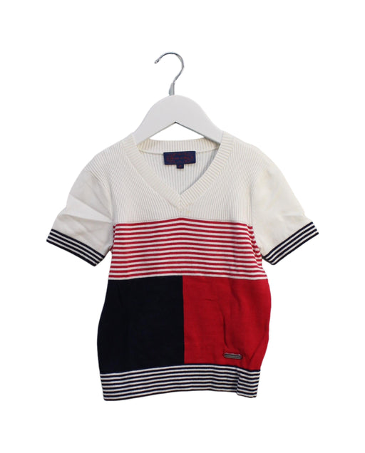 A Navy Short Sleeve Tops from Nicholas & Bears in size 2T for boy. (Front View)
