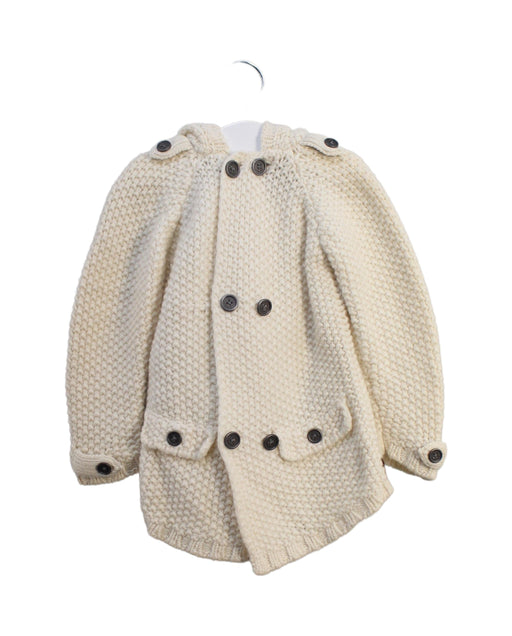 A Ivory Lightweight Jackets from Burberry in size 6-12M for girl. (Front View)